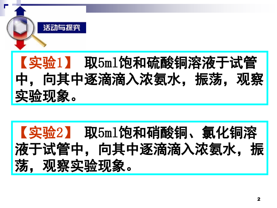 配合物的形成和应用(课堂PPT).ppt_第2页