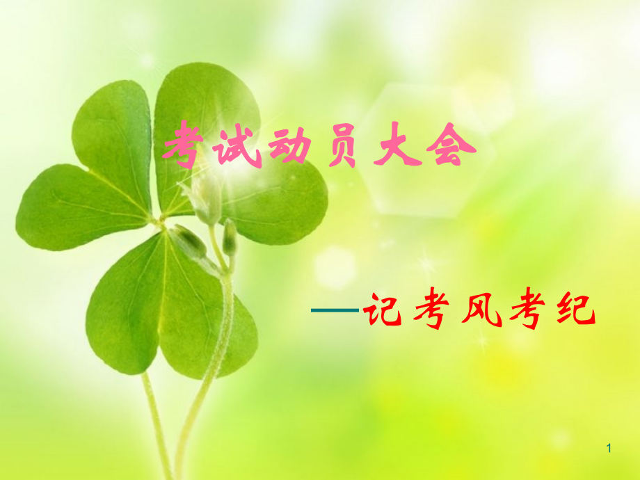考风考纪(课堂PPT).ppt_第1页