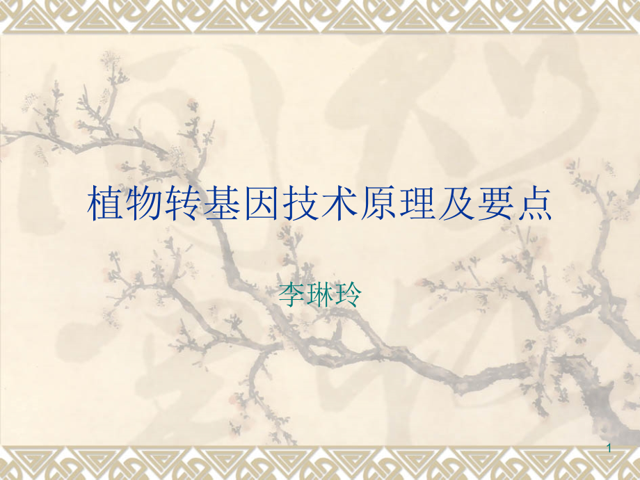 植物转基因技术原理及要点.ppt_第1页