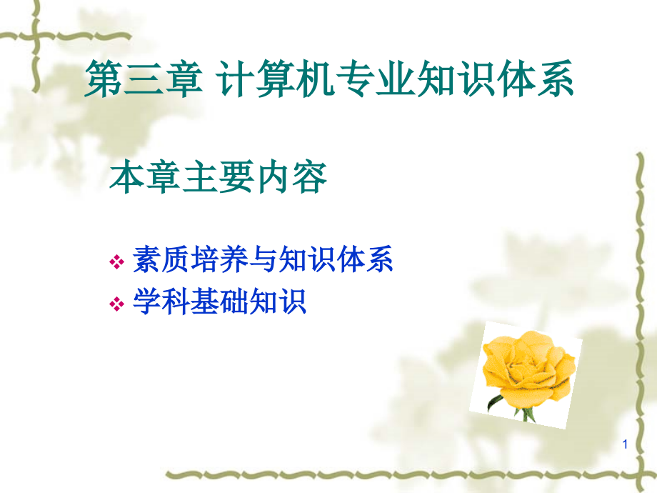 计算机专业知识体系(课堂PPT).ppt_第1页