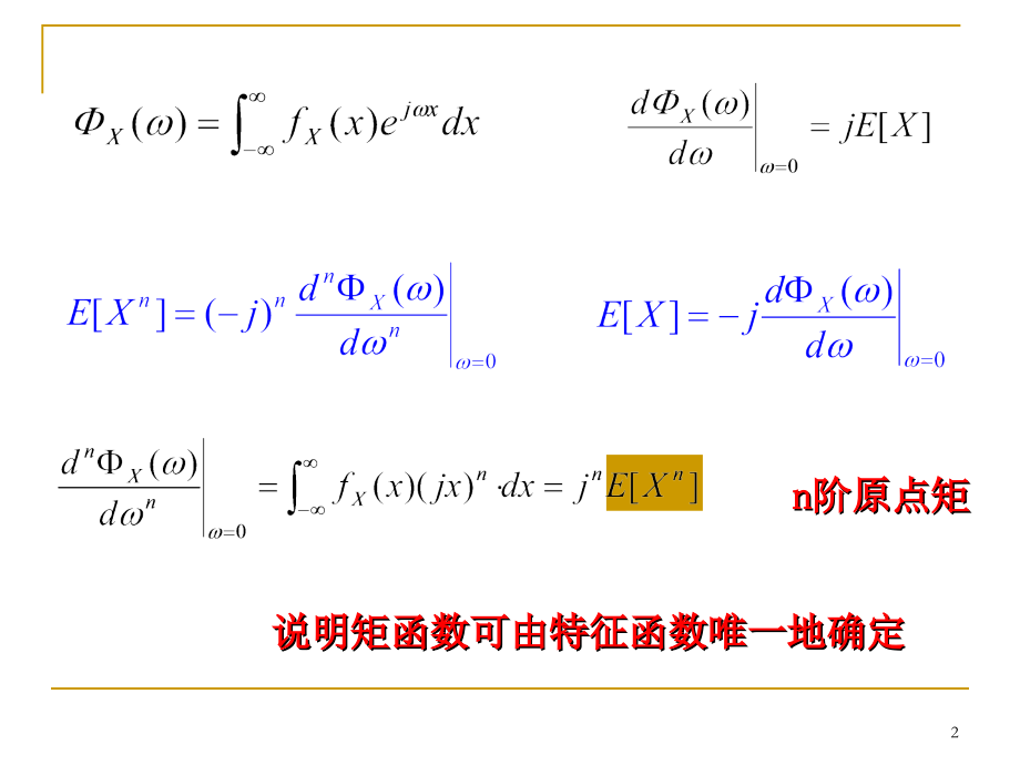 特征函数与矩函数的关系-写的非常不错(课堂PPT).ppt_第2页