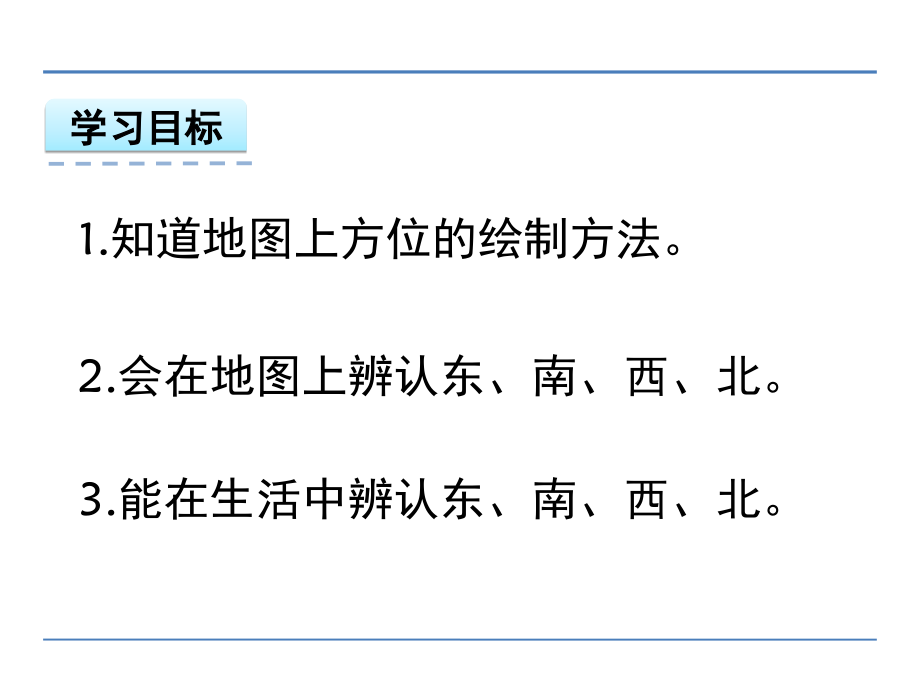 西师大版数学三年级上册《辨认方向》(课堂PPT).ppt_第2页