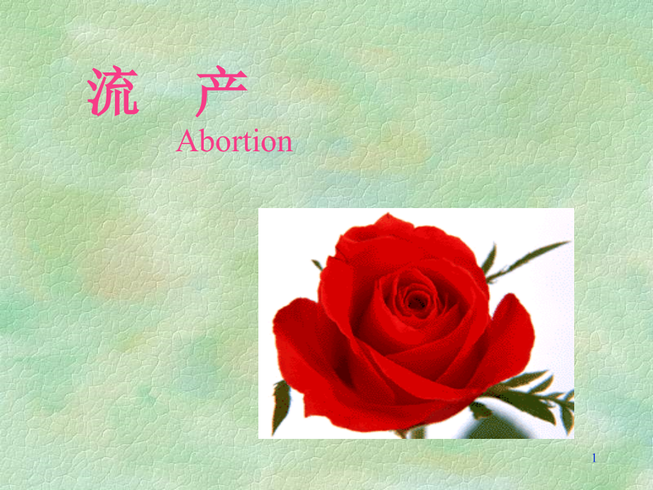18流产医学PPT课件.ppt_第1页
