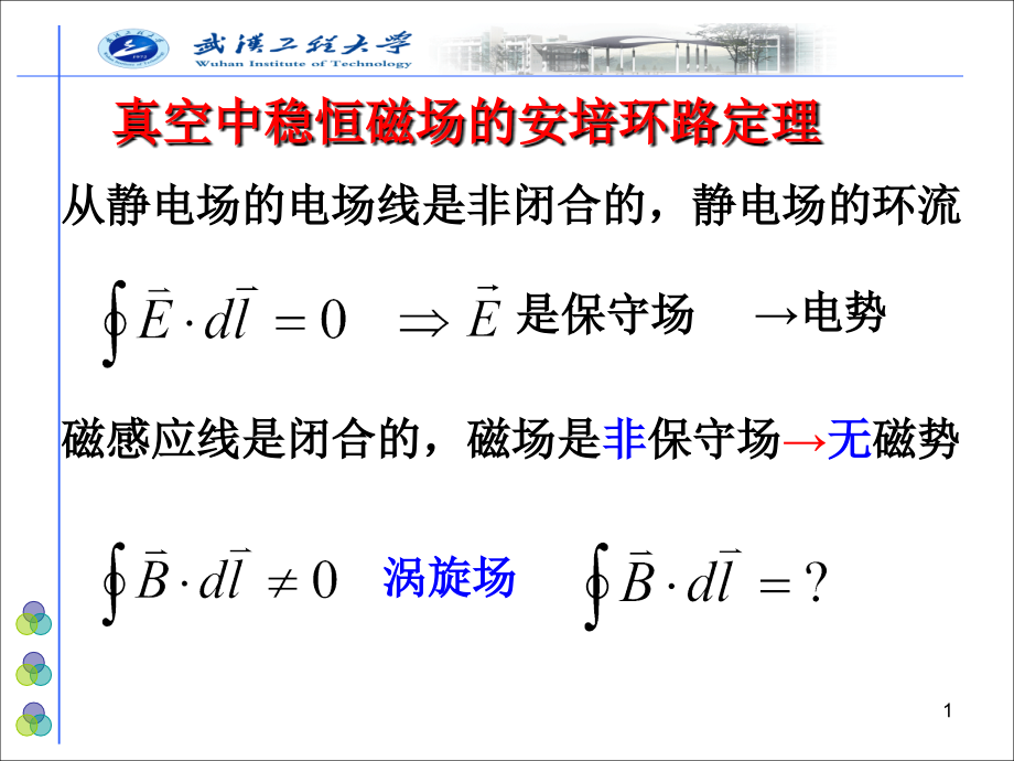 磁场环路定理课件.ppt_第1页