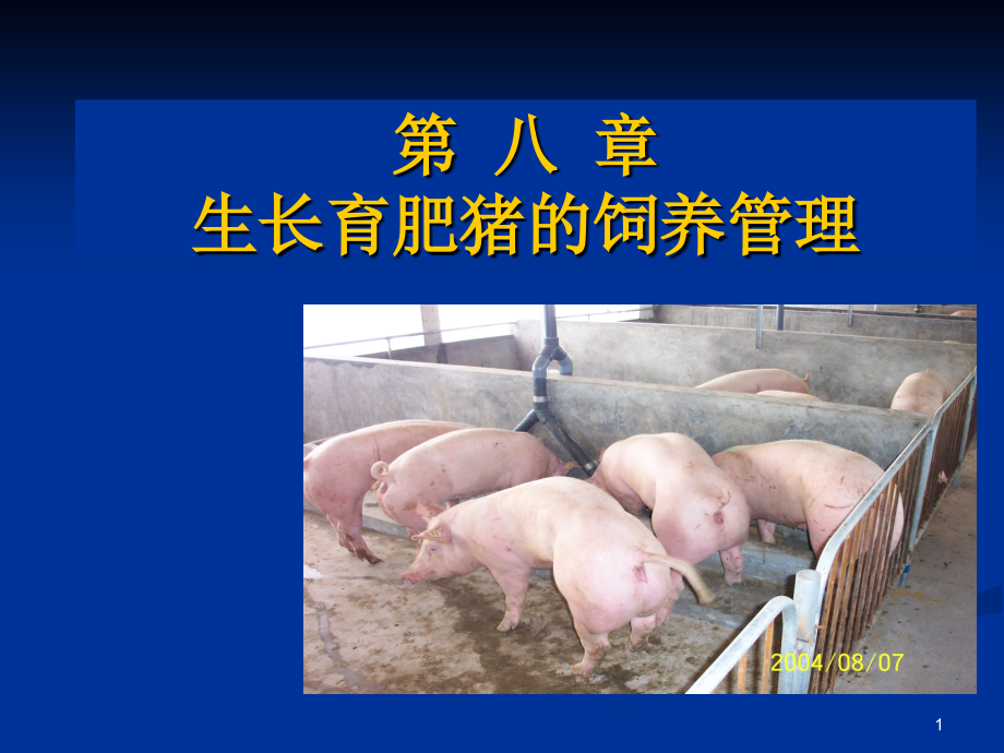 生长育肥猪的饲养管理.ppt_第1页