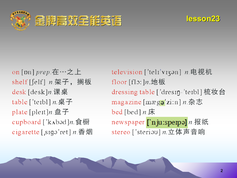 新概念一lesson-23-24(课堂PPT).ppt_第2页
