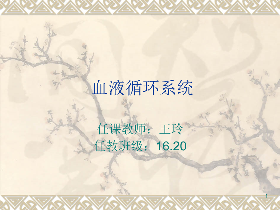 幼儿卫生学循环系统演示课件.ppt_第1页