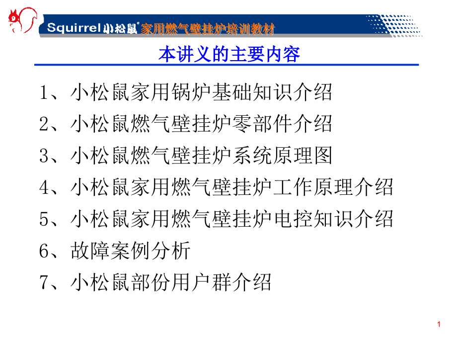 小松鼠壁挂炉培训讲义.ppt_第1页