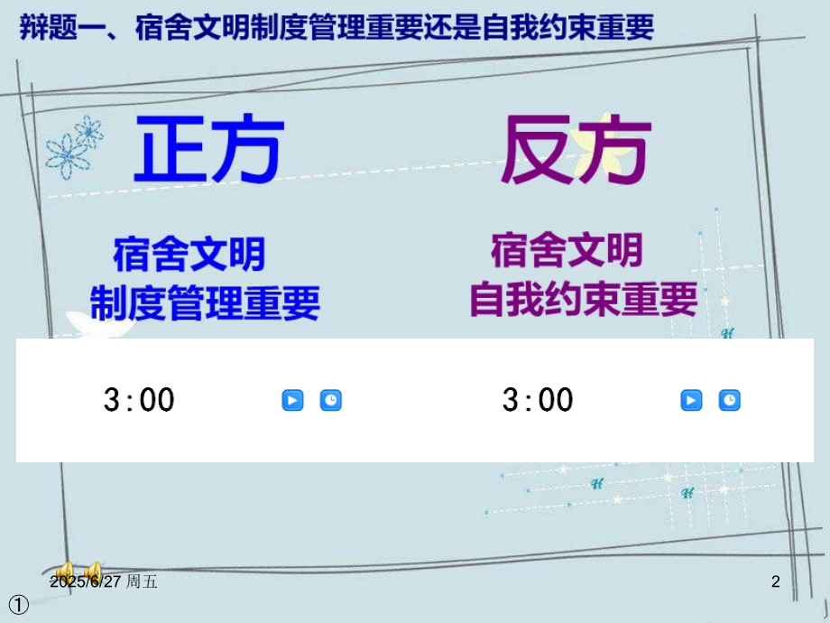 大学生辩论赛(含计时器)PPT学习课件.ppt_第2页