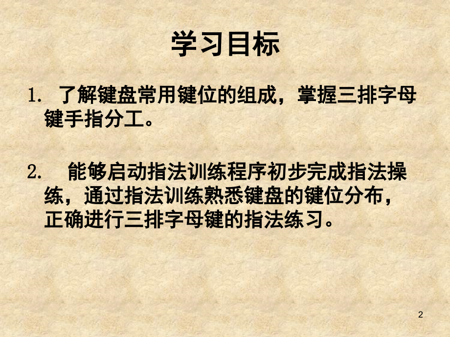 三年级上信息技术键盘指法练习通用版(课堂PPT).ppt_第2页