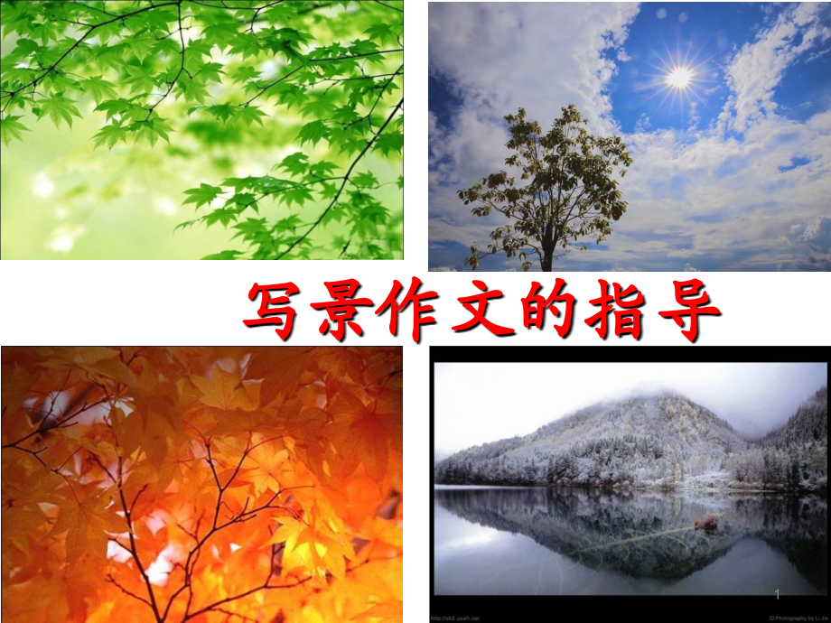 优秀写景作文指导.ppt_第1页