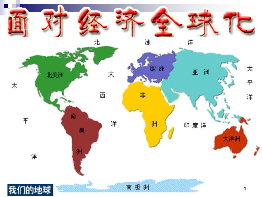 《面对经济全球化》(课堂PPT).ppt_第1页