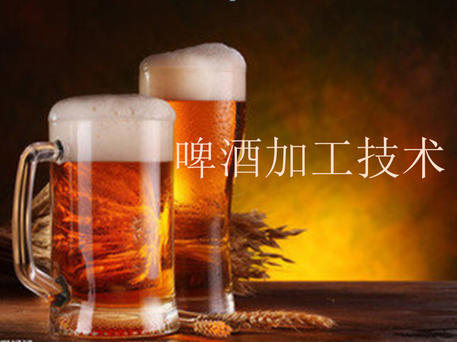 啤酒成分及营养价值.ppt_第1页