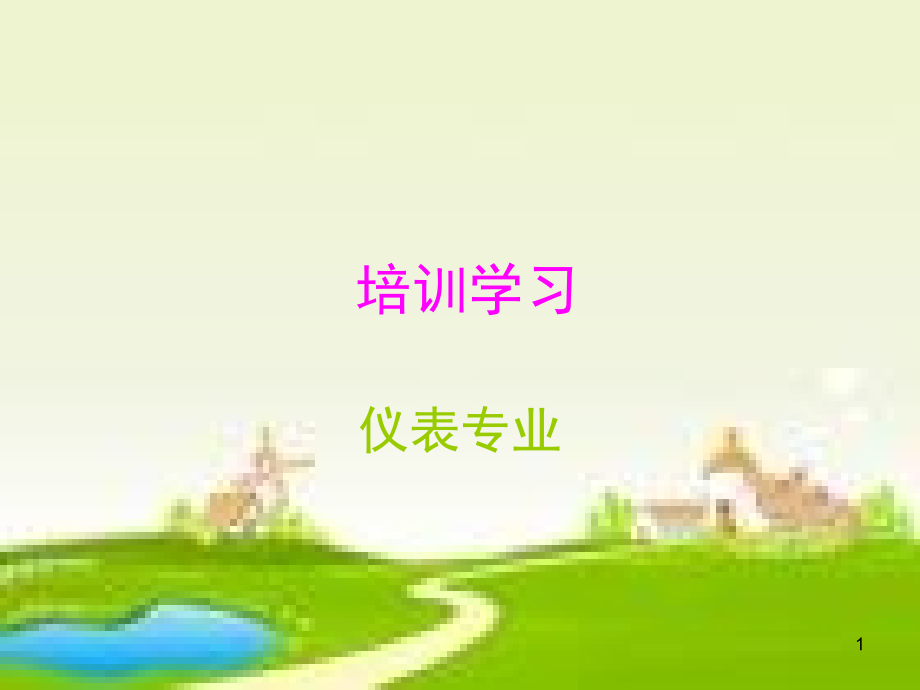仪表安装培训(课堂PPT).ppt_第1页