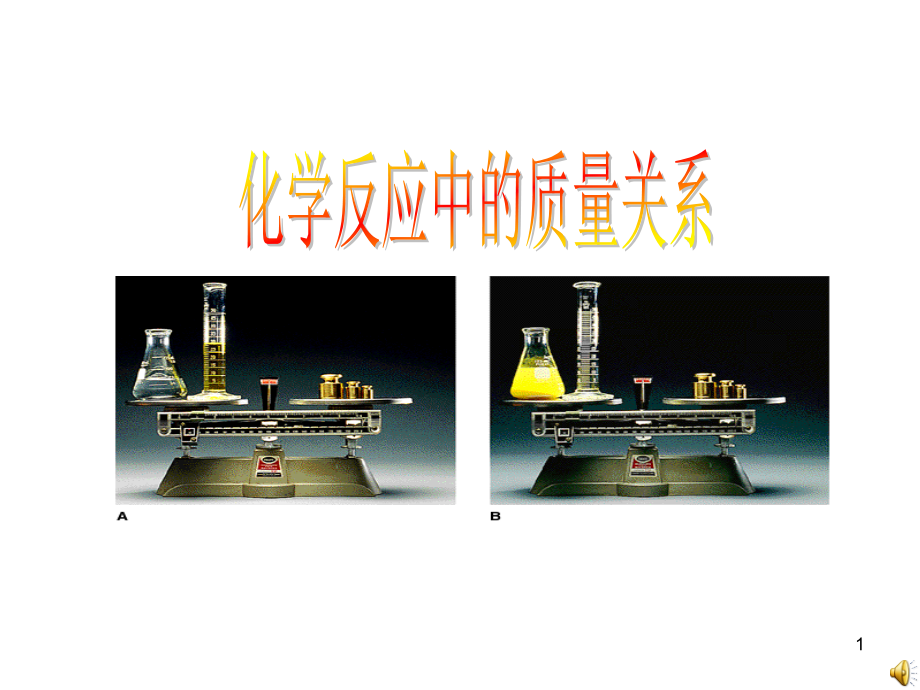 化学反应中的质量关系(课堂PPT).ppt_第1页