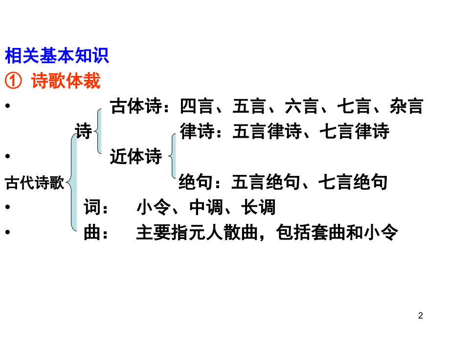 古典诗歌鉴赏基本知识PPT参考课件.ppt_第2页
