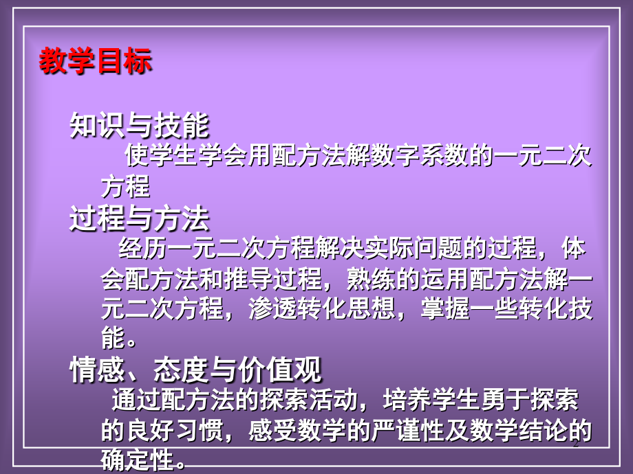 初中数学用配方法解题(课堂PPT).ppt_第2页