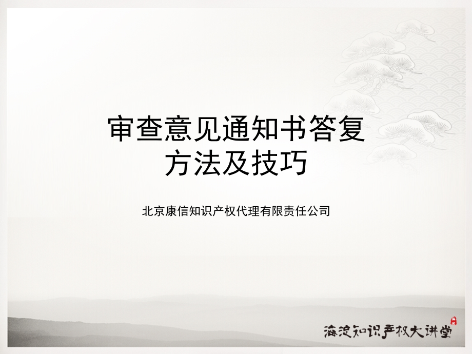 专利审查意见的答复与技巧(课堂PPT).ppt_第2页