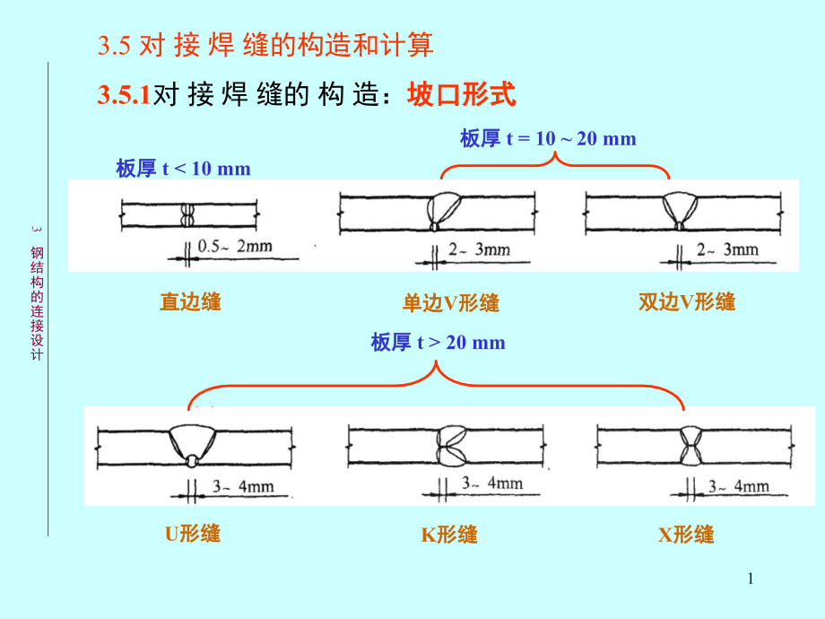 对接焊缝角焊缝的构造和计算(课堂PPT).ppt_第1页