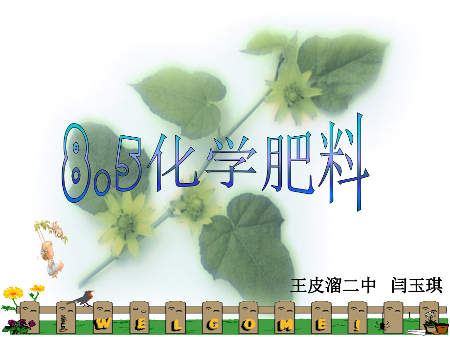 8.5化学肥料.ppt_第1页