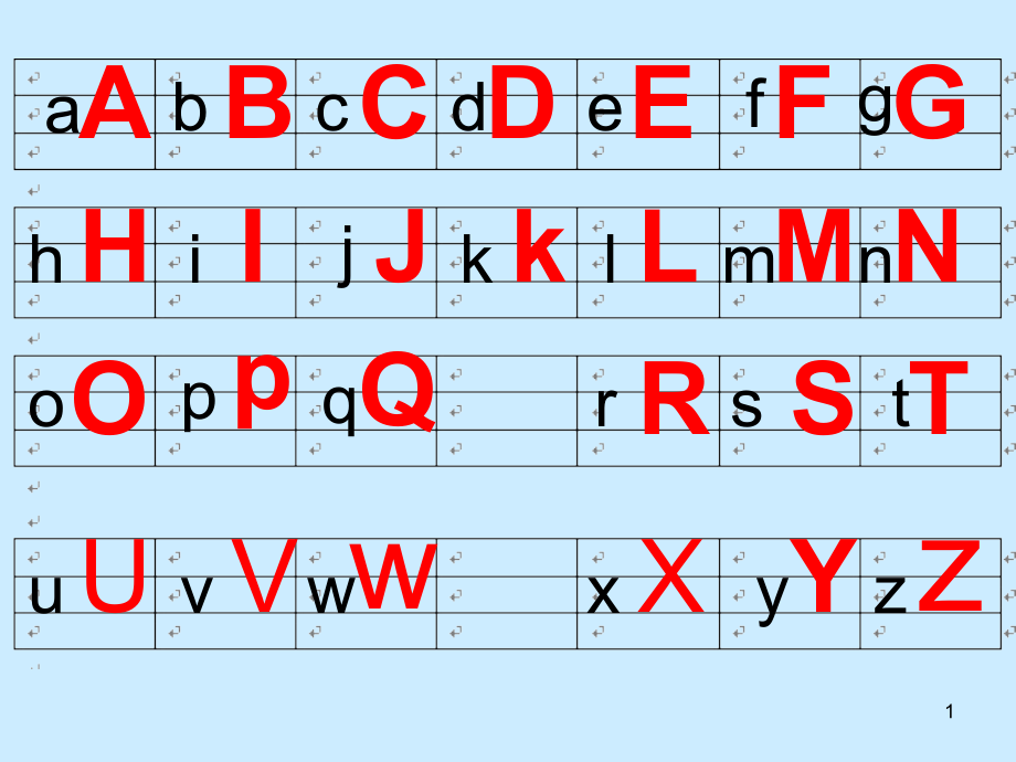 音序表(课堂PPT).ppt_第1页