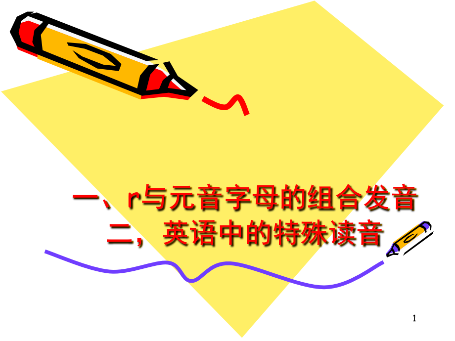r音节-re音节-单词的特殊发音(课堂PPT).ppt_第1页