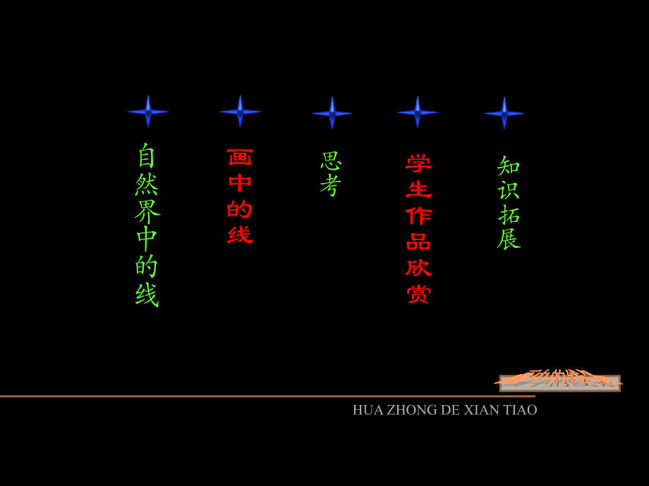人美版小学美术三年级下册第三课《画中的线条》.ppt_第2页