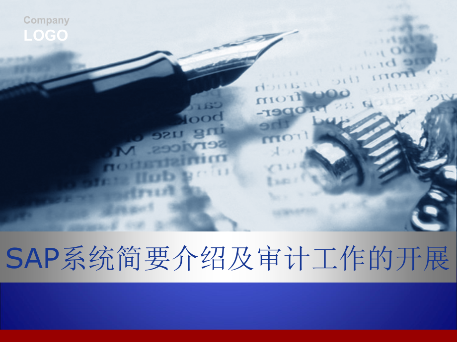 SAP简介及其审计PPT参考幻灯片.ppt_第1页