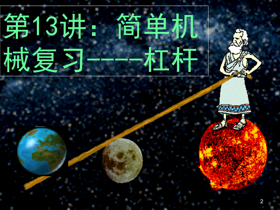 幻灯片-九年级物理简单机械-杠杆的专题复习课课件-人教版公开课课件.ppt_第2页
