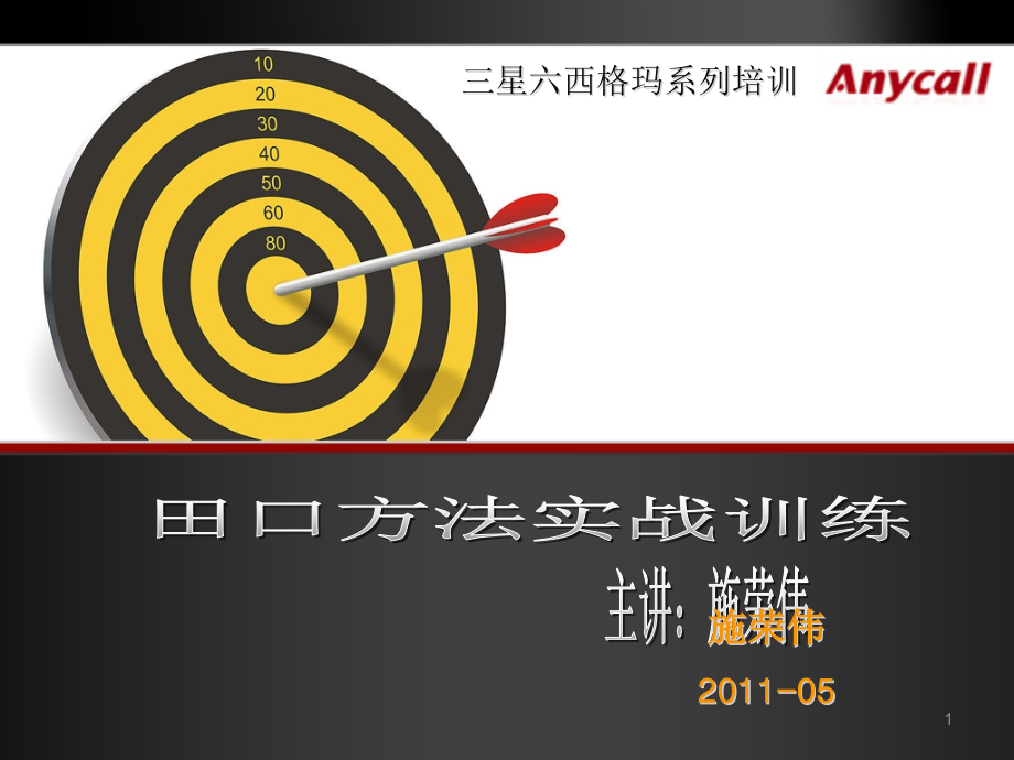 田口方法实战训练PPT文档.ppt_第1页