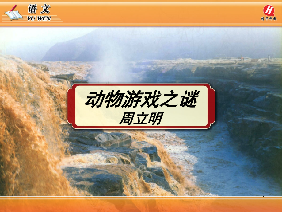 《动物游戏之谜》PPT教学课件幻灯片.ppt_第1页
