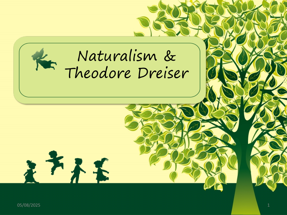 Theodore-Dreiser-西奥多德莱塞(课堂PPT).ppt_第1页