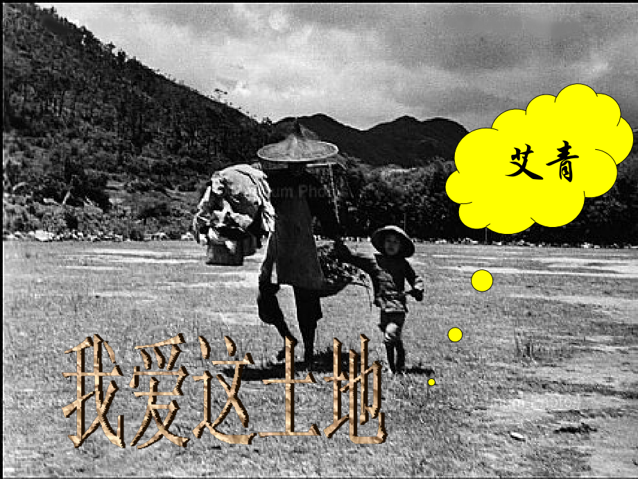 1-我爱这土地--艾青.ppt_第2页