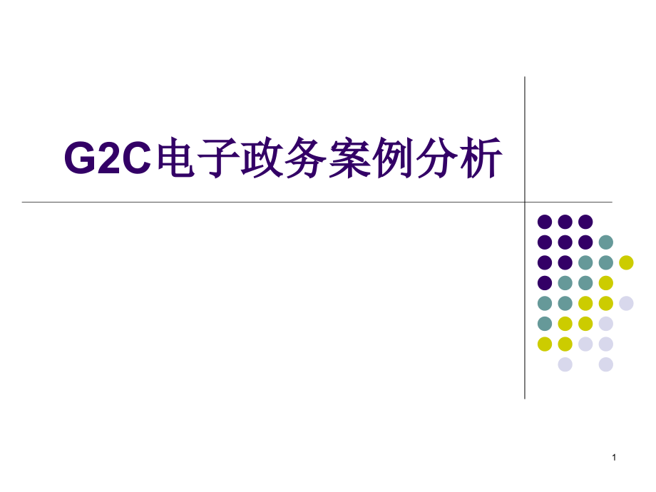 G2C电子政务案例分析PPT课件.ppt_第1页