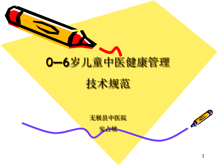 0-6岁儿童中医健康管理技术规范(课堂PPT).ppt_第1页