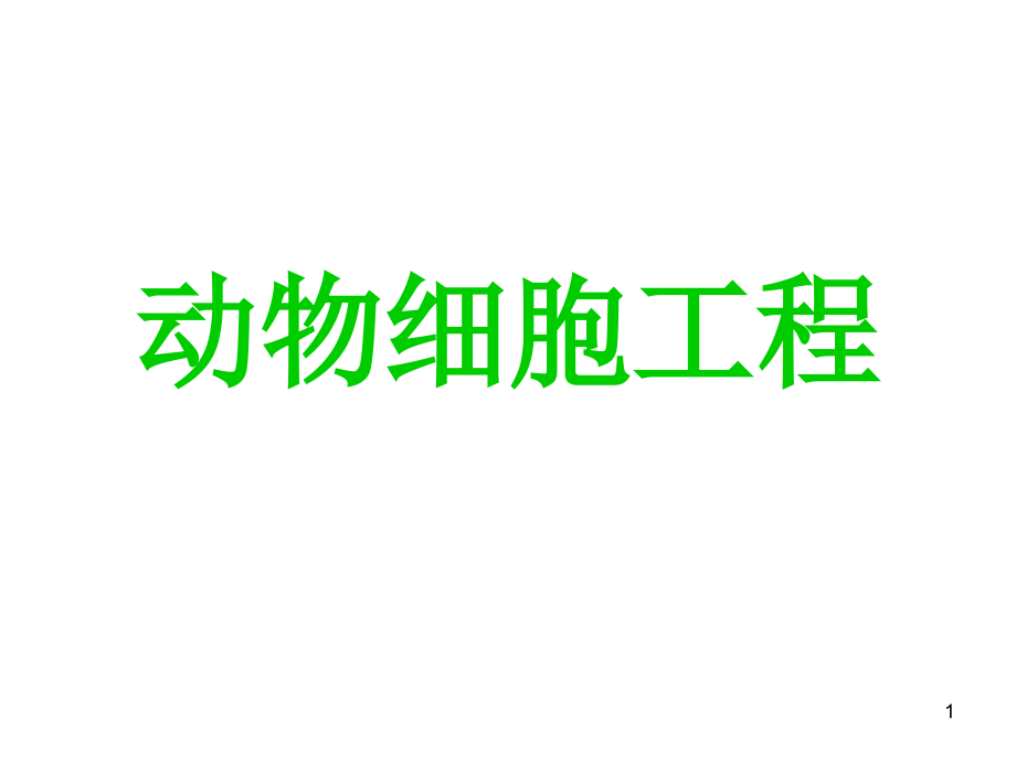 动物细胞工程(课件.ppt_第1页
