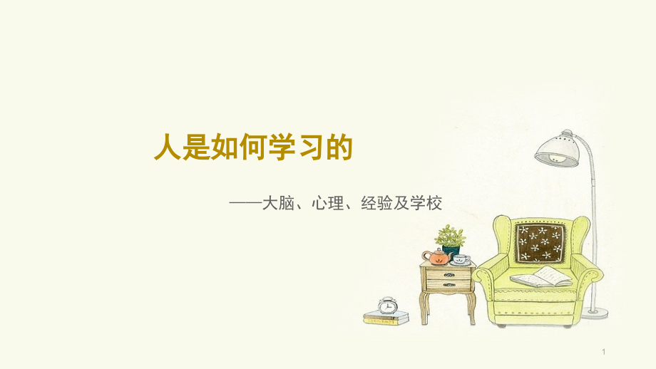 —人是如何学习的(课堂PPT).ppt_第1页