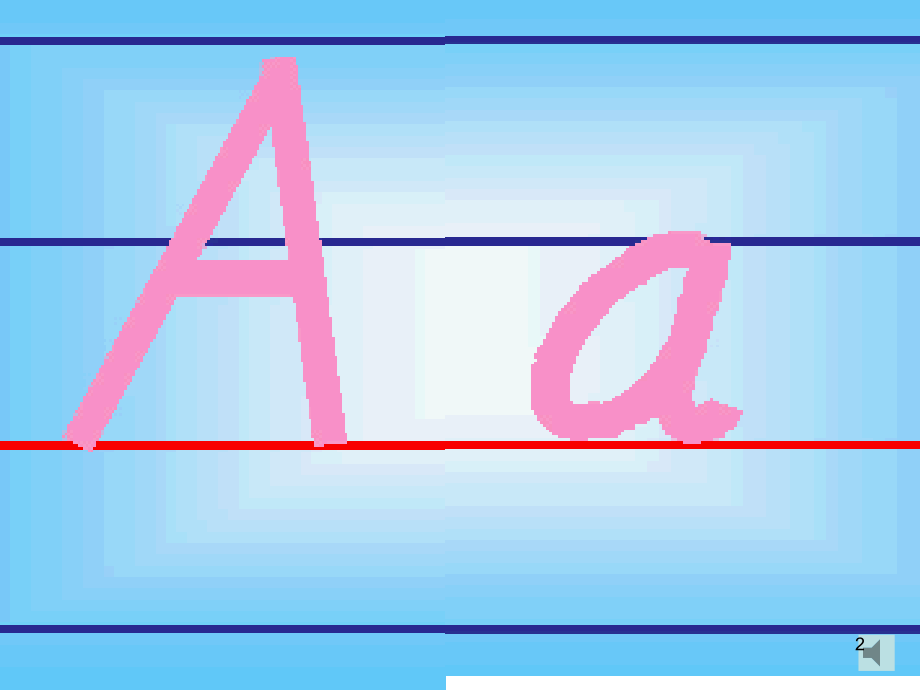 26个英语字母的读音及书写格式(课堂PPT).ppt_第2页