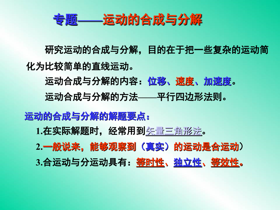 高一物理运动的合成与分解典型例题PPT文档.ppt_第2页