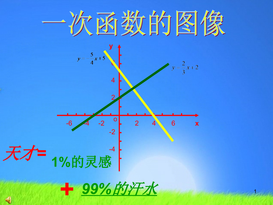 一次函数的图像与性质.ppt_第1页
