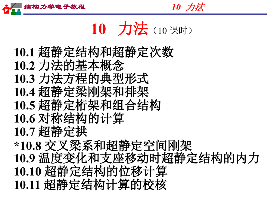 结构力学力法练习(课堂PPT).ppt_第1页