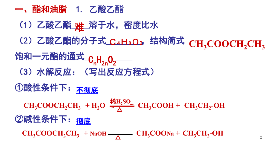 糖类油脂蛋白质(课堂PPT).ppt_第2页
