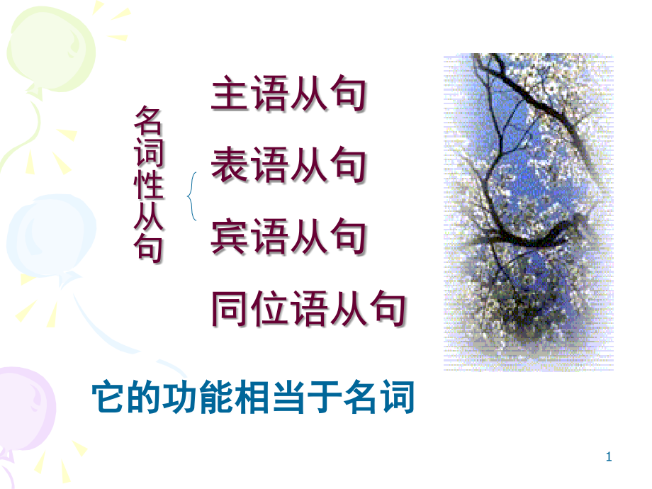 名词性从句专项练习(课堂PPT).ppt_第1页