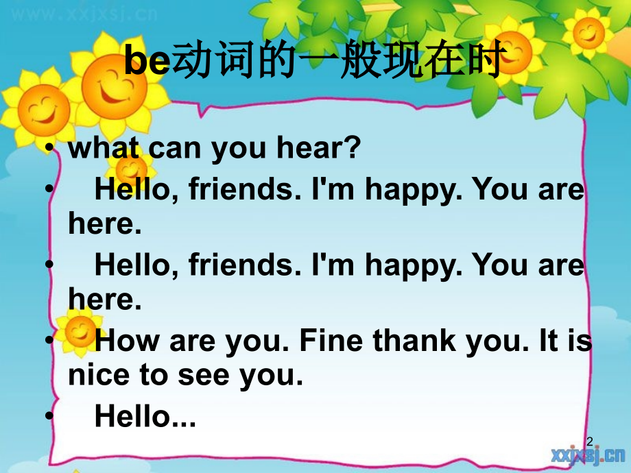 be动词的一般现在时(课堂PPT).ppt_第2页