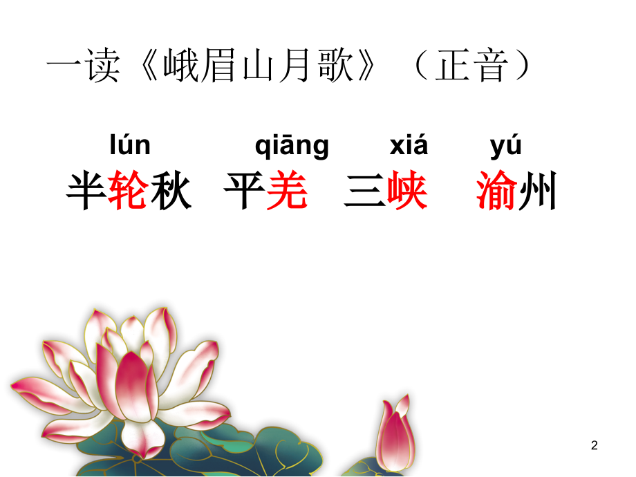 《峨眉山月歌》改写.ppt_第2页
