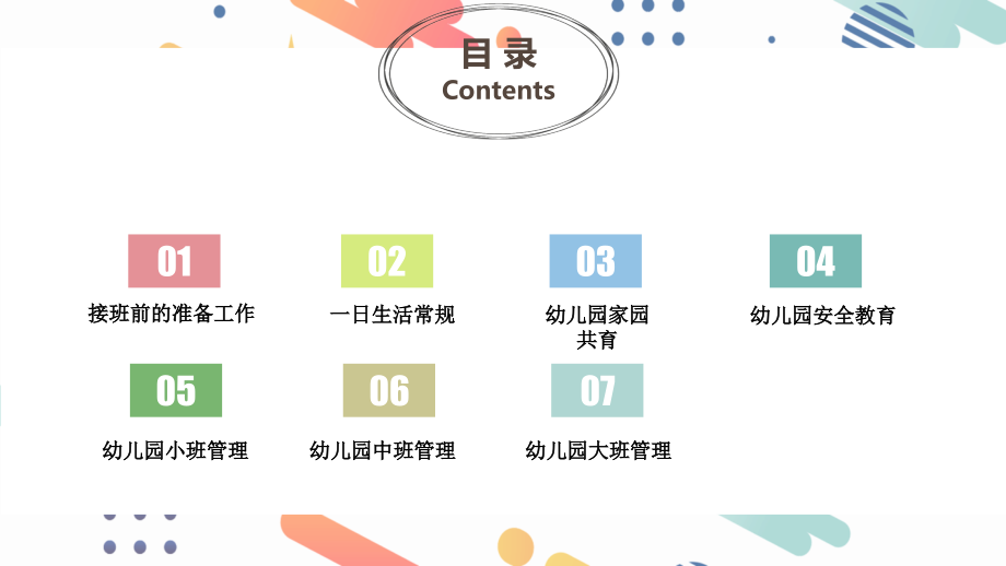 幼儿园班级管理-全书电子教案全套教学教程.pptx_第2页