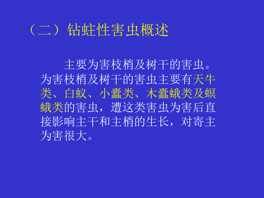 园林昆虫-钻蛀性害虫教学教程.ppt_第1页