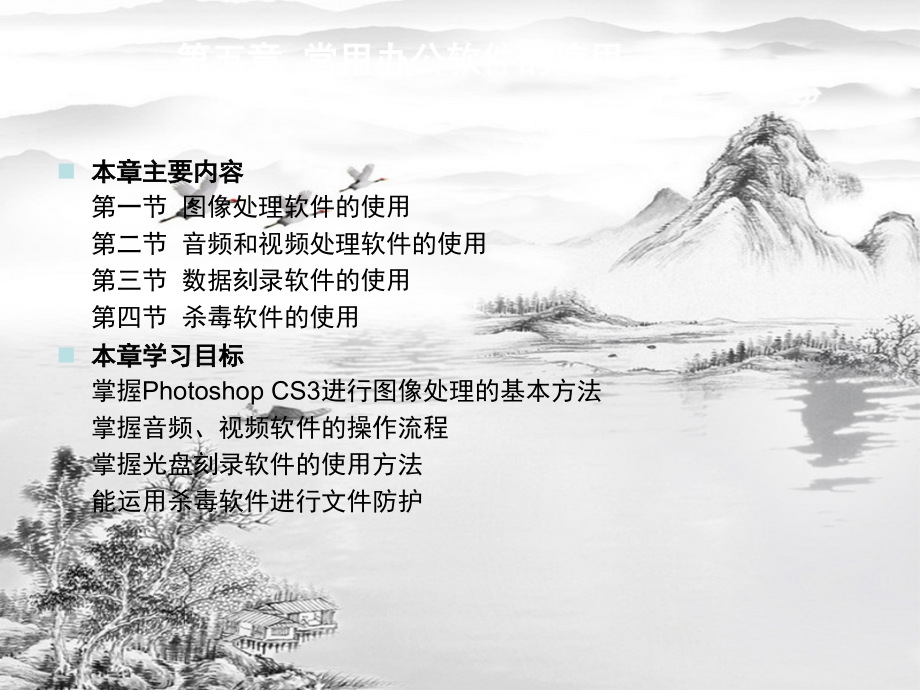 第五章-常用办公软件的使用.ppt_第2页