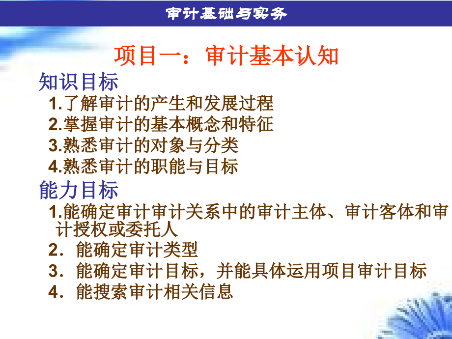 (高职)审计基础与实务电子课件(全套).pptx_第2页