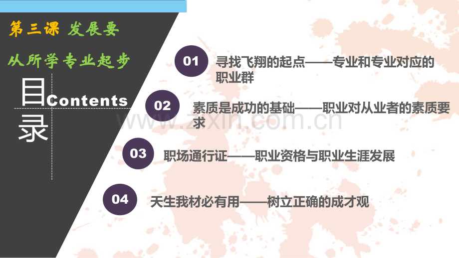 职业生涯规划3.第三课-发展要从所学专业起步.pptx_第2页